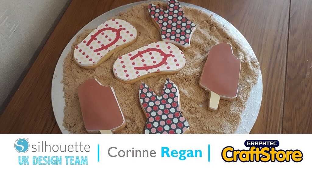 silhouette uk blog - corinne regan - summer themed biscuits - main