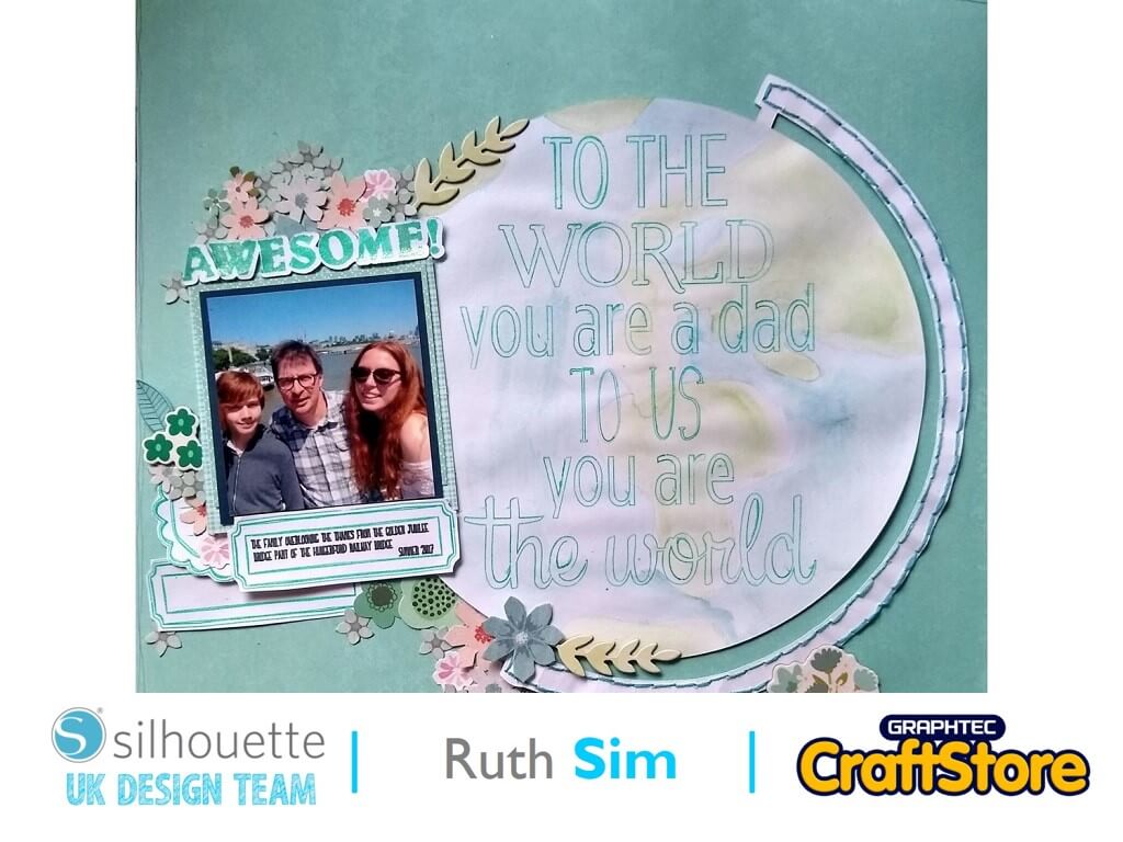 silhouette uk blog- ruth sim - fathers day card - main