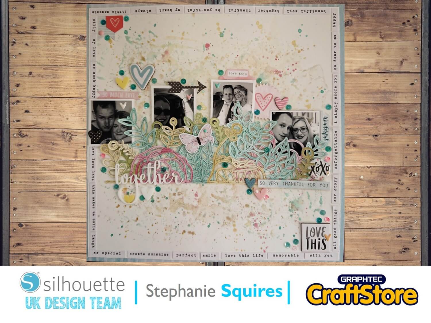 silhouette uk blog - stephanie squires - scrapbooking with steph - together - main
