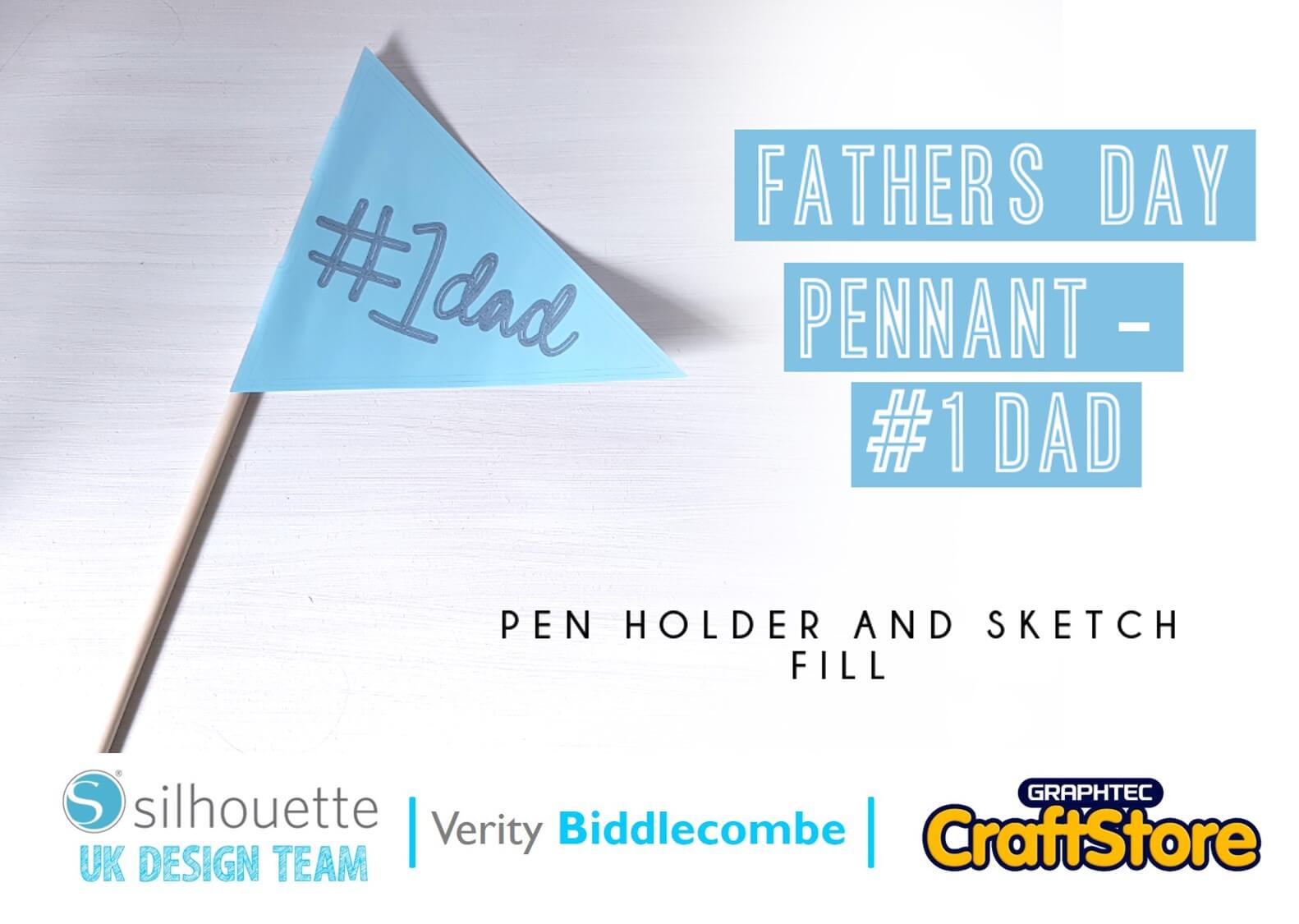 silhouette uk blog - verity biddlecombe - fathers day pennant - main