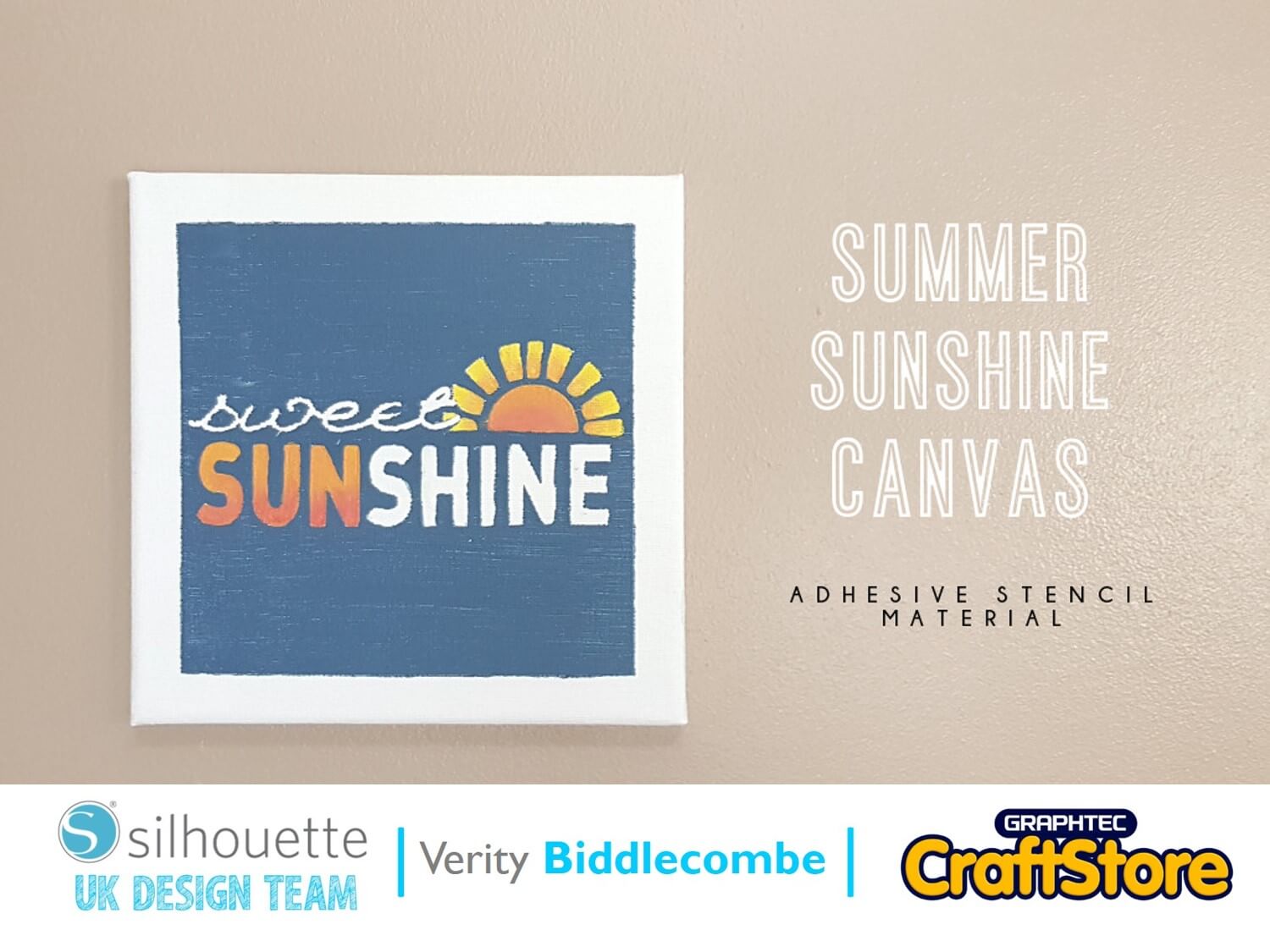 silhouette uk blog - verity biddlecombe - summer sunshine canvas - main