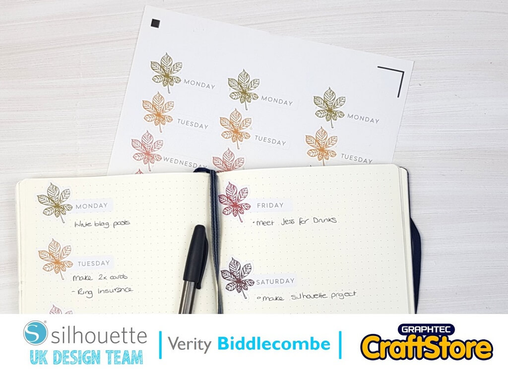 silhouette uk blog - verity biddlecombe - autumnal stickers - sticker paper - main