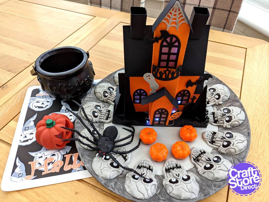 How To: Create A Paper Craft Haunted House