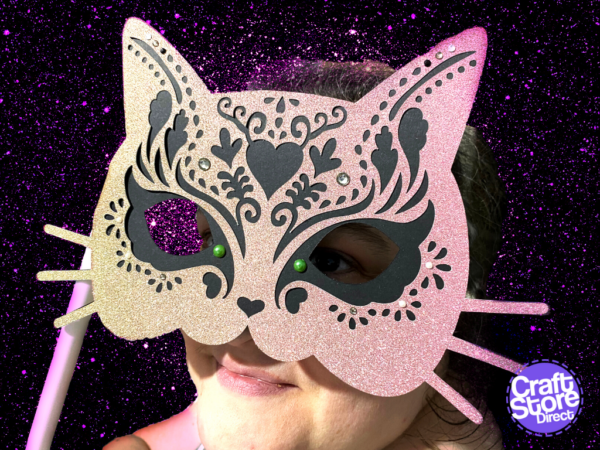 Halloween Cat Mask Photo Prop | CraftStore Direct Blog