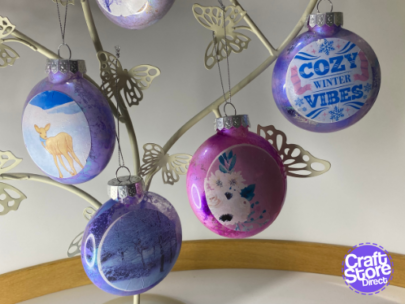 How To: Create Vintage-Style Photo Baubles | CraftStore Direct