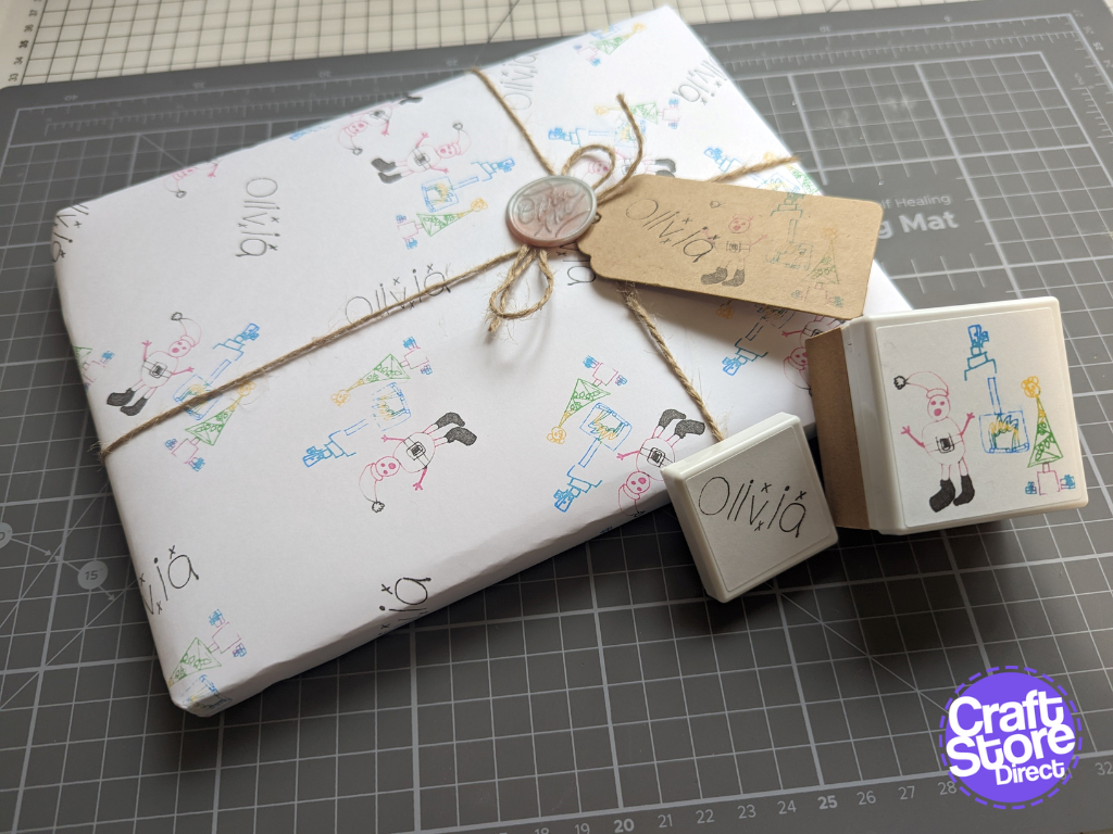 Let's Make Christmas Wrapping Paper With Silhouette Mint