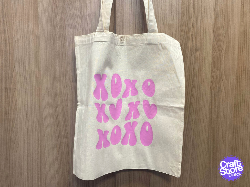 DIY Valentine's Gift Idea | XOXO Tote Bag